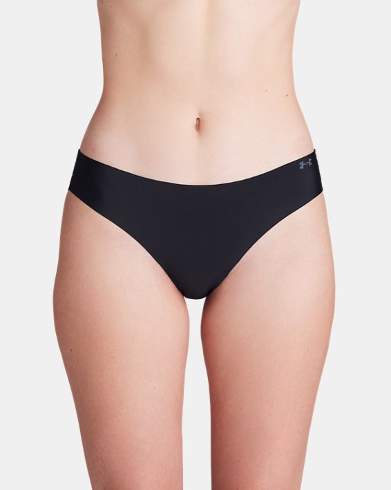 Bikini invisible UA Pure Stretch para mujer - Paquete de 3, Black, pdpMainDesktop image number 0